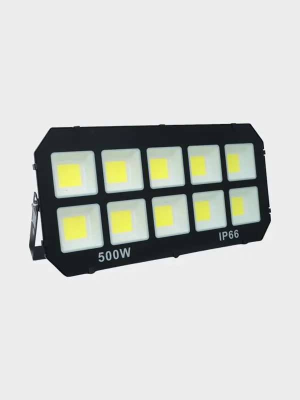 8077 LED flood light fixture on white background