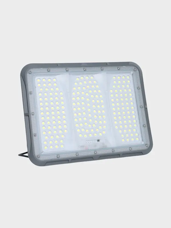 XL-A solar flood light fixture on white background