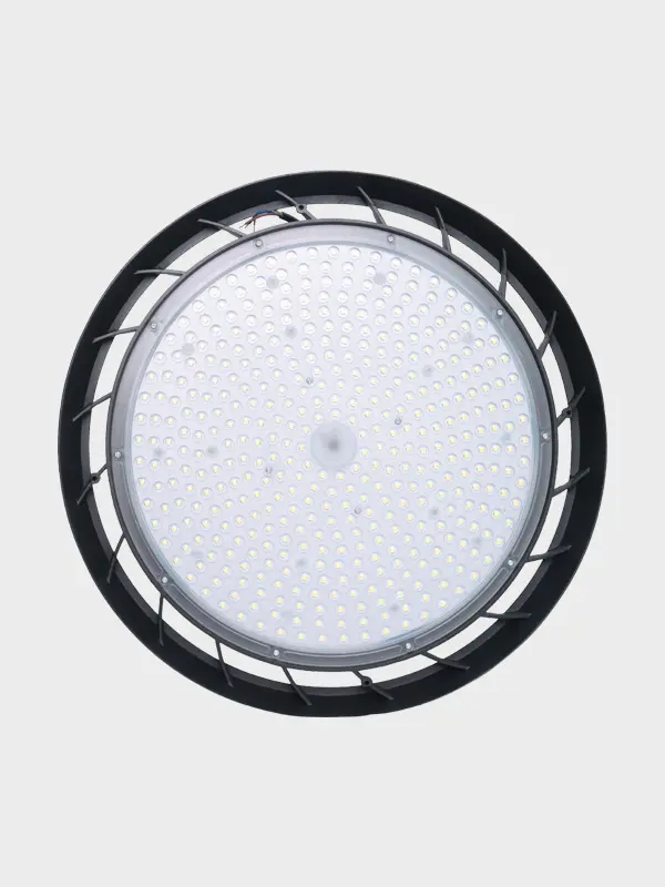 UFO-G high bay light fixture on white background